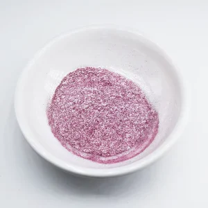 Champagne with Rose Gold Mica Powder Diamond Loose Glitter Borosilicate Glass Powder Pigment