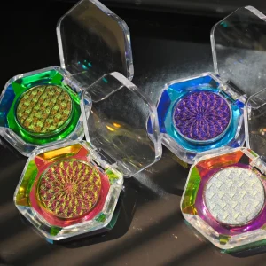 Charm Beauty Duochrome Eye Shadow High Pigments Color Change Powder Cream Private Label Single Chameleon Eyeshadow