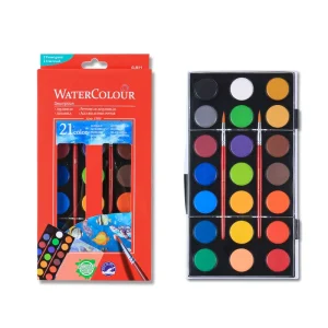 Children Artist Non toxic Multi Colors Best Watercolor Portable Pigment Watercolor Paint Brush Box