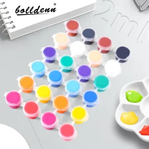 Children’s Blank Kite Acrylic Painting Pigment Set 2 ml 6-Color One-Piece Graffiti Paint