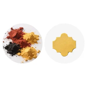 China Iron Oxide Yellow Concrete Pigments Yellow Powder Iron Oxide 313 for Brick