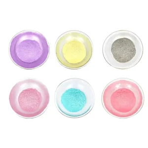 China Manufacturer Supplied Colorful Pearlescent Mica Powder for Cosmetics Crafts and Epoxy Resin Paint