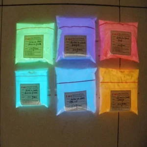 China Supplier Best Seller Glow in the Dark Pigment Phosphor Powder Luminous Powder