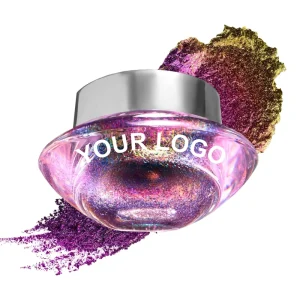 Chrome Metallic Eyeshadow Foil Multi Chromatic Light Reflecting Waterproof Self Adhering High Pigment Long Lasting Eye Shadow