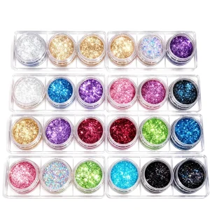 Chunky Mica Glitter Flakes Mixed Size Sequins for Epoxy Resin DIY Phone Cases Resin Keychains Handmade Decorations