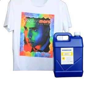 Cmyk White DTG Textile Pigment Ink for Directly Printing on Cotton Fabrics Cost saving DTG Textile Ink Digital Printing