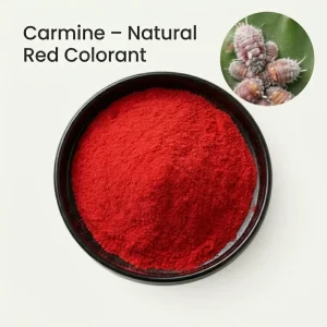 Cochineal Extract Carmine Powder Food and Cosmetic Grade Natural Red Colorant E120 for Drinks, Foods and Lipsticks