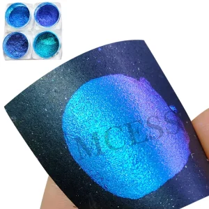 Color-Changing Chameleon Hypershift Watercolor Mica Pigment Powder