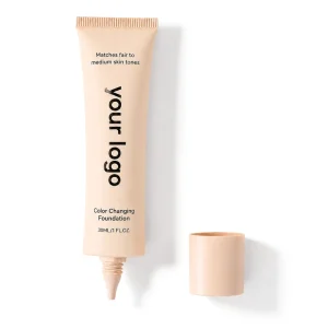 Color Changing Liquid Foundation Skin Care Concealer Foundation for Difference Skintone Color Private Label