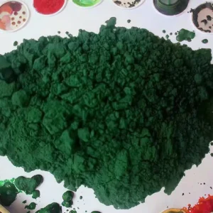 Color Paper Art Filler Wall Painting with Iron Oxide Pigment Dark Green Coloring Ferric Oxide Pigment Green 5605