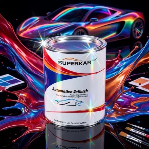 Color-Shifting Chameleon Car Paint High Gloss Iridescent Automotive Refinish Coating