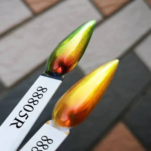 Color Shifting Iridescent Mica Pearl Effect Powder Coating Pigment Chameleon Pigment Eyeshadow Pigment