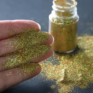 Color Shifting Laser Effect of Solid Glitter Pigment Powder for Resin Eye Shadow
