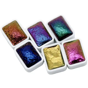 Color Shifting Watercolor Chameleon Style Watercolor Color Changing Chameleon Pigment with Customization