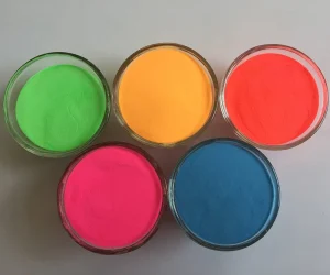 Colored Al coated Reflective Powder Pigment for Screen Printing