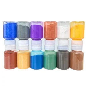 Colored Ferric Oxide (Fe2O3) Titanium Pigment Powder High Tinting Strength Inorganic Pigment for Concrete Cement Paint Coloring