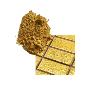 Colored Pigment Iron Oxide Yellow