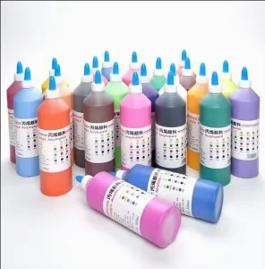 Colorful Artist Acrylic Paint Set 24 Colors 500ml