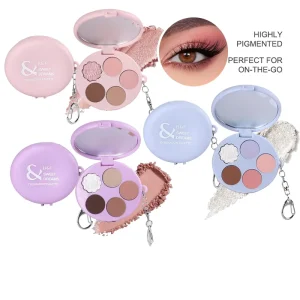 Colorful Eyeshadow Palette Pocket Sized Eyeshadow Palette Private Label Sweet Dreams 5 Color Mini Eyeshadow Palette