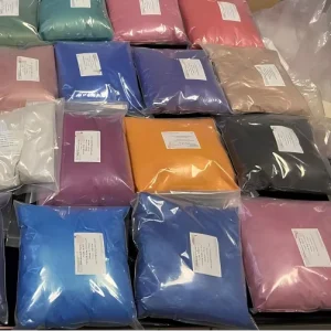 Colorful Metallic Shimmering Pearl Mica Pigment Powder for Epoxy Floor