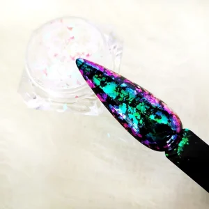 Colorful Nail Glitter Mermaid Powder Aurora Chameleon Flakes