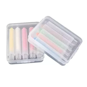 Colorful Water-Soluble Chalk Set for Kids’ Art, Dustless Washable Chalks for Creative Drawing