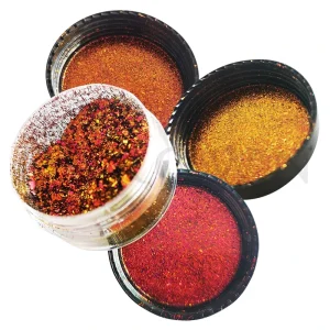 Colorized Inorganic Duochrome Chameleon Pigment Eyeshadow Auto Farbe Pigment for Nail Art