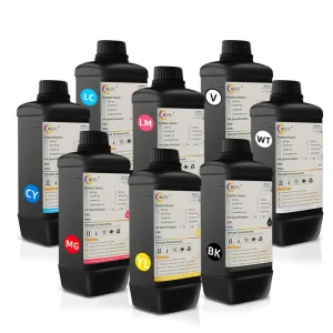 Colourful UV Dye Pigment Ink for Digital Printers High Quality Result 1000ml DTF Ink Compatible
