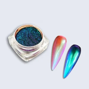Cosmetic Grade Chameleon Color Shifting Pigment Eyeshadow Pigment with Iridescent Mica Pearl Effect Water Color Pigment