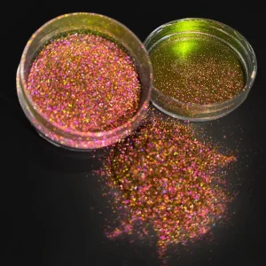 Cosmetic Grade Color Shift Duochrome Glitter Pigment Iridescent Super Chameleon Pigment for Makeup