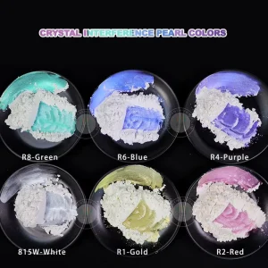 Cosmetic Grade Crystal Mica Pearl Powder Inorganic Ink Pigment for Lip and Eyeshadow Products