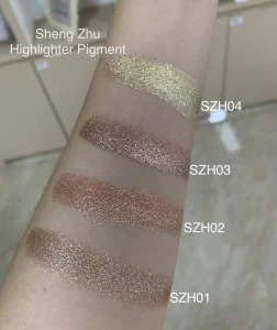 Cosmetic Grade Highlight Colors Glossy Pigment