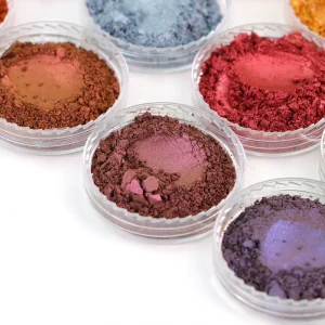 Cosmetic Grade Iron Oxide and Mica Powder Pearl Pigment for Lipstick, Eyeshadow, and Lip Gloss