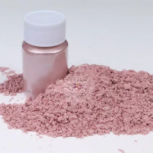Cosmetic Grade Non toxic Titanium Mica Powder TIO2 Watercolor Paint Ink Slime Candle Soap Rose Gold Brown Metallic Pigment High