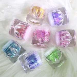 Cosmetic Grade Optical Chameleon Color Shift Inorganic Aurora Mica Powder Multi-Effect Pigment Eyeshadow Lip Gloss Nail Art