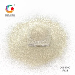 Cosmetic Grade Silver White Glitter Powder for Stage Makeup, Highlighting and Coating