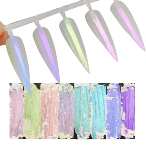 Cosmetic Mica Color Changing Shifting Highlight Ghost Interference Pearl Powder Pigment for Lip Gloss Nail Eyeshadow Making