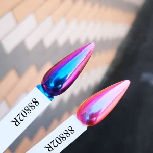 Cosmetic Nail Polish Pigment with Iridescent Mica Pearl Effect Water Color Pigment Chameleon Color Shifting Pigment