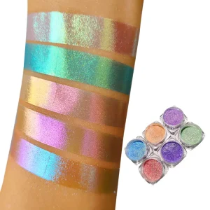 Cosmetics Chameleon Mermaid Pigment Color Shift Mica Powder Chameleon Pearl Pigment for Makeup and Watercolors