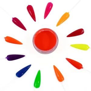 Cosmetics Safe Neon Dye Pigment Nail Gel Fluorescent Pigment for Nail Decoration