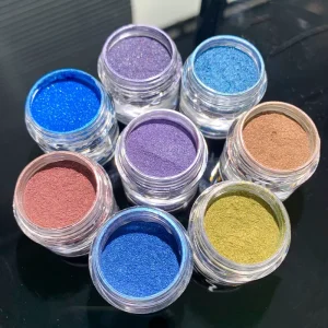 Crystal Cat Eye Chrome Powder 3D Magnetic Chameleon Pearl Pigment Multichrome Mirror Effect for Nail Art
