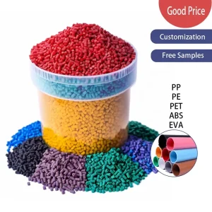 Custom Color Pigment Masterbatch for PP PE ABS PLA Food Biodegradable Plastic Pellets
