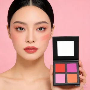 Custom High Quality Pigment Blush Waterproof Long Lasting Best Vegan Powder Blush Private Label