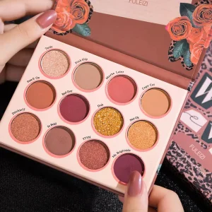 Custom Highly Pigmented Eye Shadow Pan Private Labeling Mini Eye Shadow Pallette Colorful Eyeshadow Palette