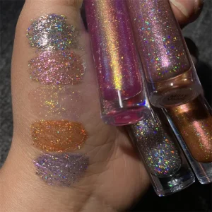 Custom Logo Cosmetics Makeup Mineral Organic Nude Vegan Glossy Lipgloss Vendor Shimmer Shiny Glitter Private Label DIY Lip Gloss