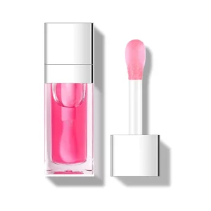 Custom Logo Cosmetics Makeup Organic Flavouring Lip Tint Vegan Lip Gloss Private Label Ph Color Changing Lip Oil