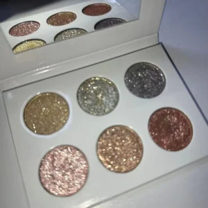 Custom Logo DIY Pallet 36 Colors Diamond Eye Shadow Monochrome Sparkly Private Label Glitter Eyeshadow Palette