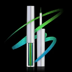 Custom Logo Multichrome Eyeliner Pen High Pigment Liquid Long Lasting Vegan Waterproof Metallic Multichrome Eye Makeup