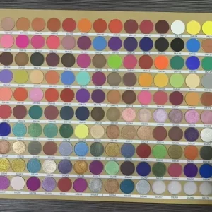 Custom Logo Vegan Single Eye Shadow Palette 5g Matte Dry Powder with Shimmer Finish Highlight Glitter