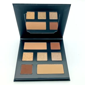 Custom Makeup Palette High Pigment 9 Colors Eyeshadow and Blush Paper Palette Luxury Eye Shadow Cardboard Palette